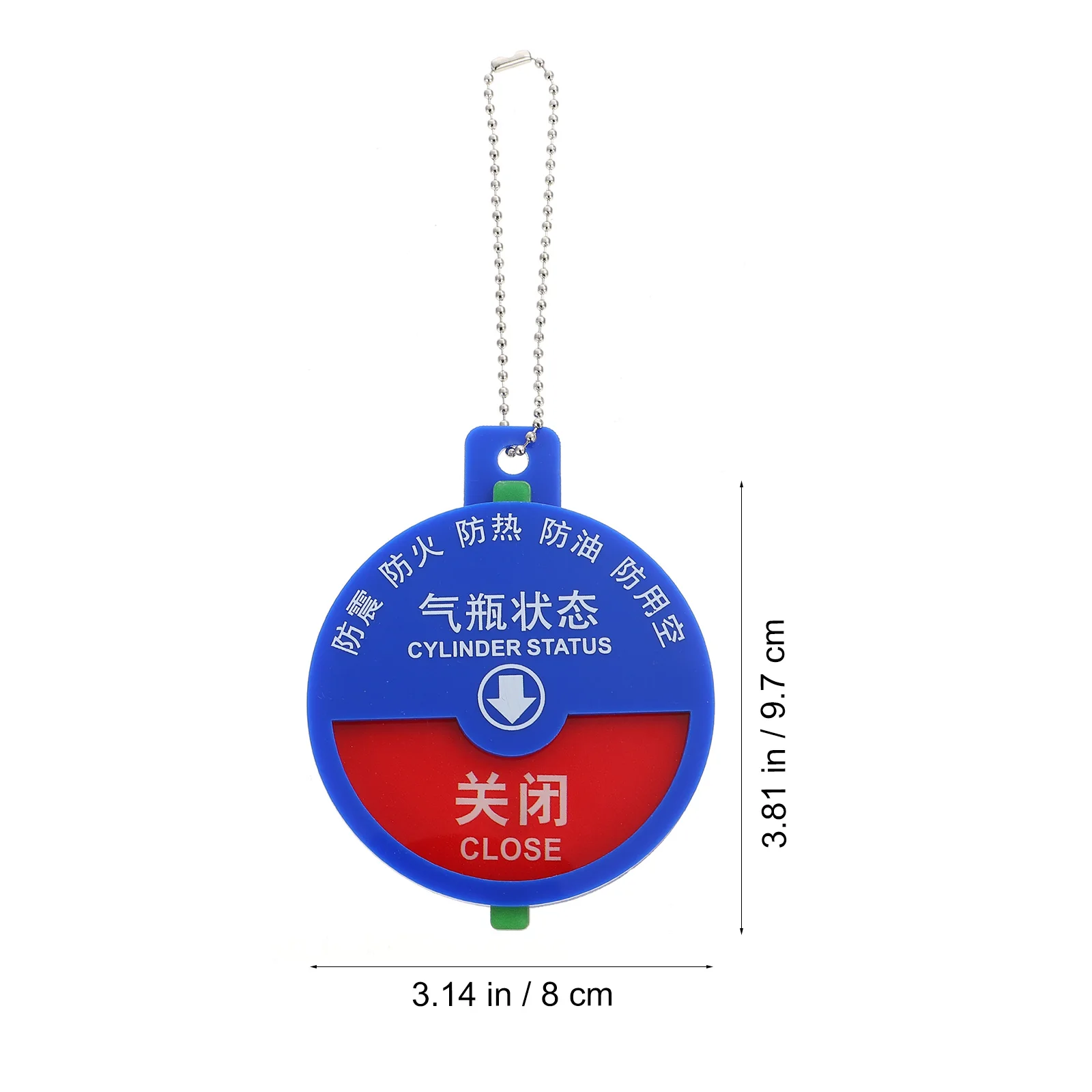 Four-defense Signs Cylinder Status Oxygen Plate Signage Board Card Hospital Tag