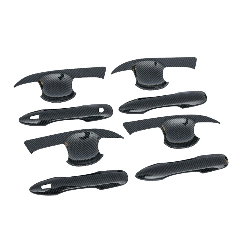 

For Toyota Corolla E210 2019 2020 2021 2022 2023 2024 ABS Carbon Fiber Car Outer Door Handle Bowl Cover Trim Sticker Accessories