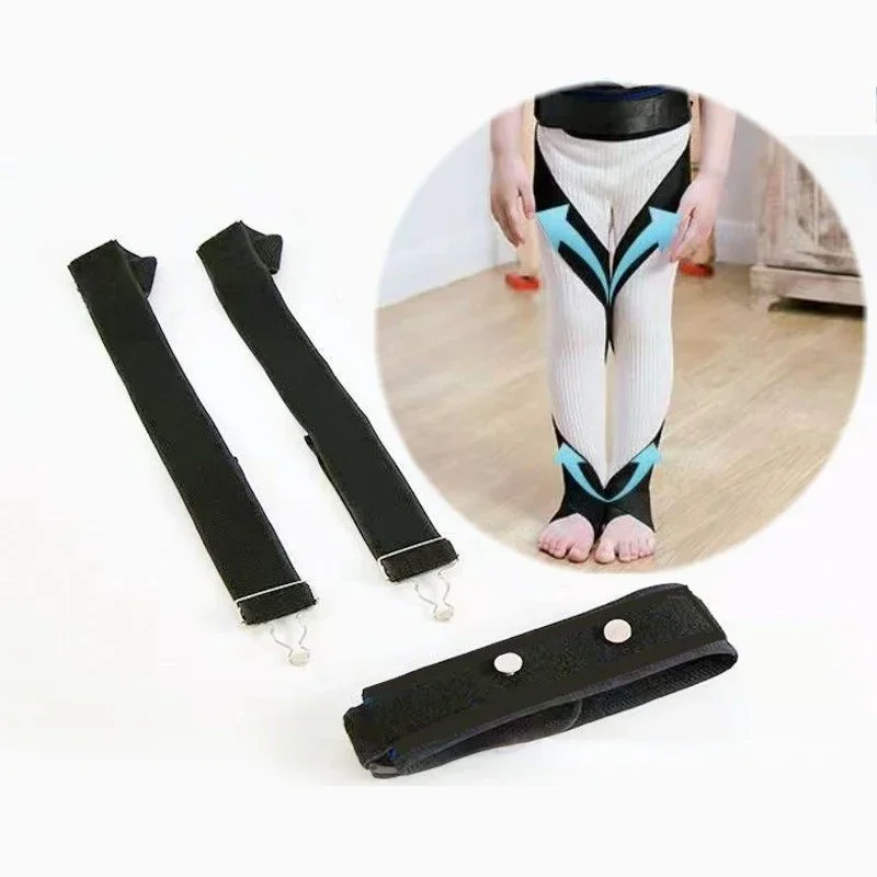 Children Inner Outer Eight Character Babies Leg Foot Walking Posture Correction Straps Portable Correction Belts Shoes Supplies