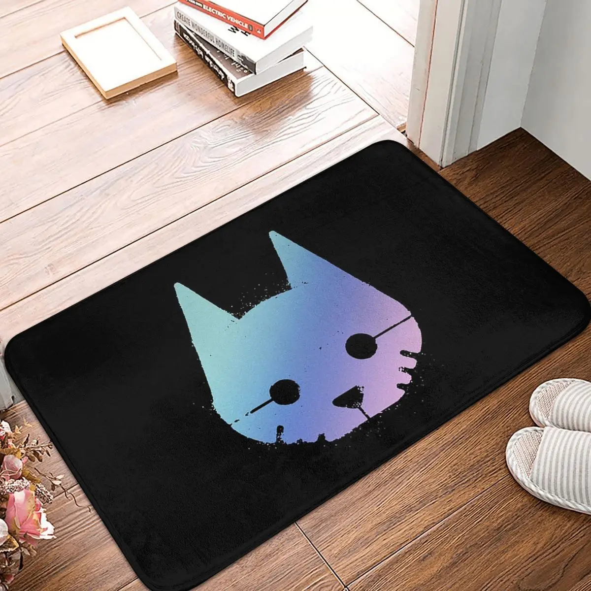 Stray Cat Graffiti Icon Anti-slip Doormat Floor Mat Durable Carpet Rug for Kitchen Entrance Home Balcony Footpad Mats