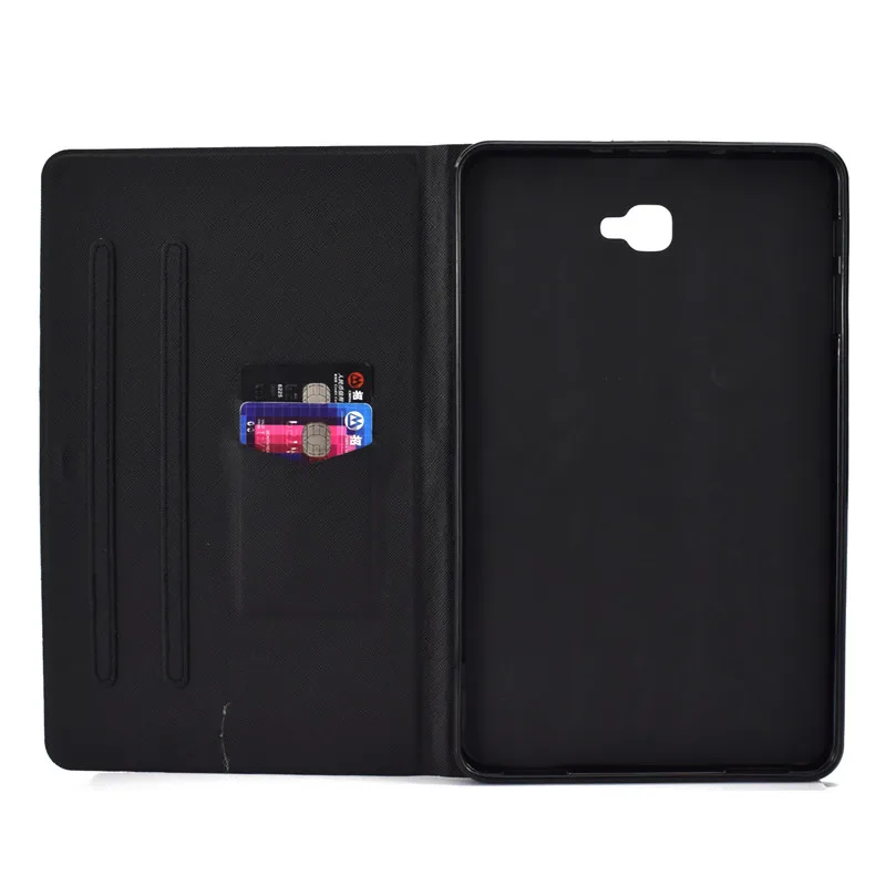 Coque For Samsung Tab A 6 10.1 Case 2016 SM-T580 PU Leather Stand Cover For Samsung Galaxy Tab A A6 10 1 Tablet Cover T585 T580