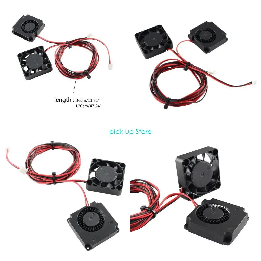 

Q5WA 4cm Fans for 3D Printer Ender 3 4010 Fan 24V Extruder Hot End Fan and Fan