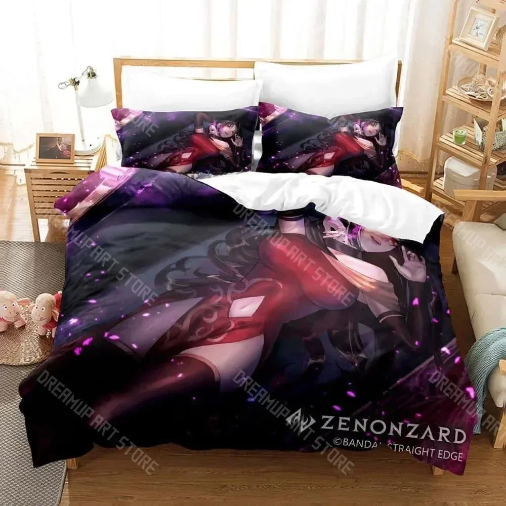 

Комплект постельного белья ZENONZARD с 3D принтом Single Twin Full Queen King Size, комплект постельного белья для взрослых и детей, комплекты пододеяльников для спальни, комплект простыней в стиле аниме