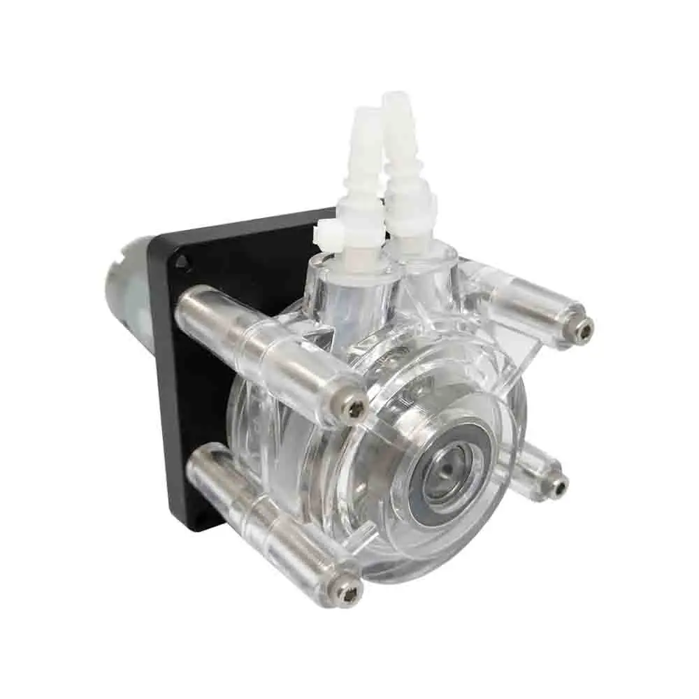 DC 12V/24V High Flow Peristaltic Pump  Dosing Pump Hose Pump for Aquarium Lab Analytical Water