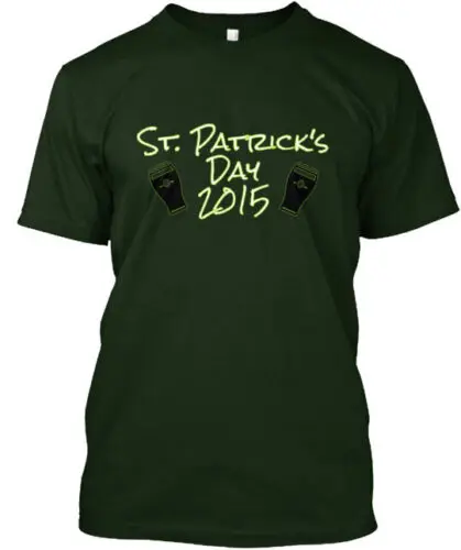 

St Patrick's Day T-Shirt Made in the USA Size S to 5XL