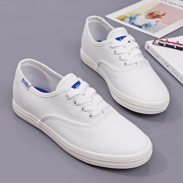 21Dwayne Womens Vulcanized Shoes 2019 New Summer Flat soled Canvas Breathable Student Board Shoes Female Sneakers 2019 New AliExpress 322