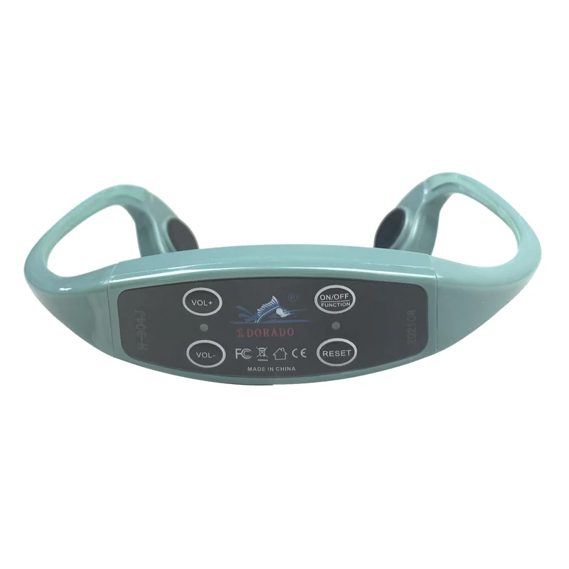 Swimming Pool Teaching Waterproof Magnetic Charging FM Wireless Swim Real Time Communication Bone Conduction Headphone