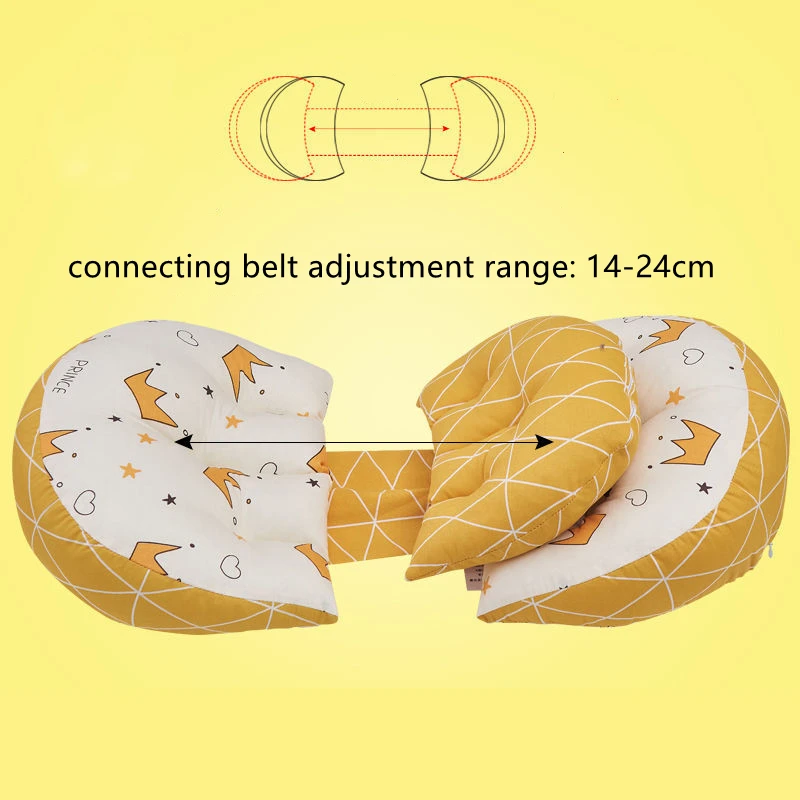 Multifunctional  Adjustable Pregnant Women Side Sleeping Pillow U-shaped Maternity Pillow Detachable And Washable Belly Pillow