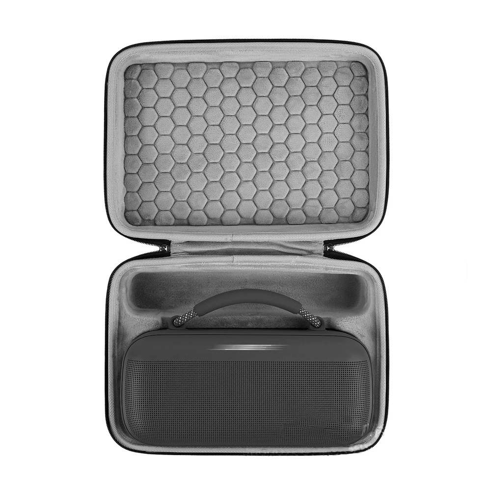 Schützende Hartschalen-Tragetasche für Bose Soundlink Max-Lautsprecher, tragbares Lautsprecherzubehör, Reise-Aufbewahrungstasche für Bose-Lautsprecher – Detail 1