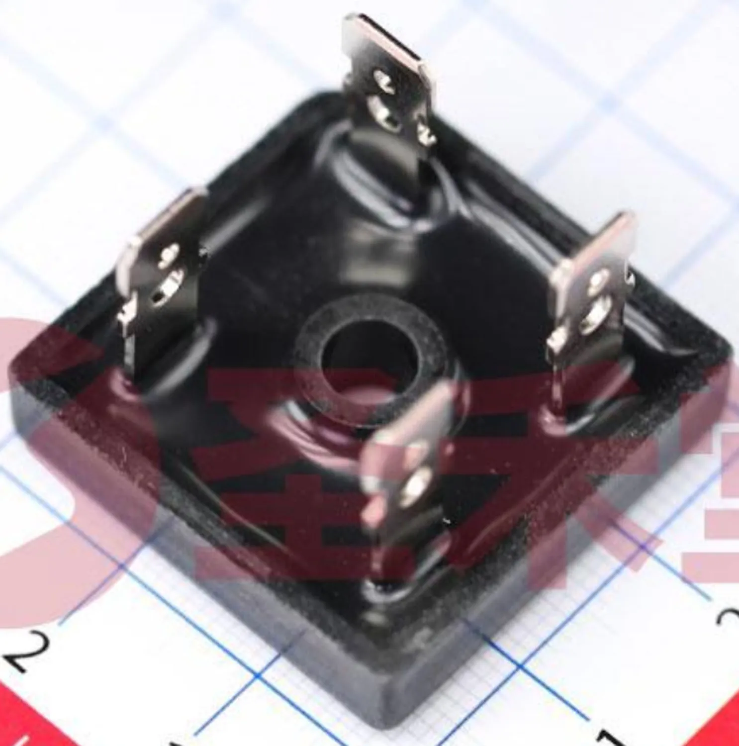 Retificador de ponte monofásico, Passivated, original, 35A 1KV, 4 Pin, GBPC:GBPC3510-E4/51, 1-5Pcs