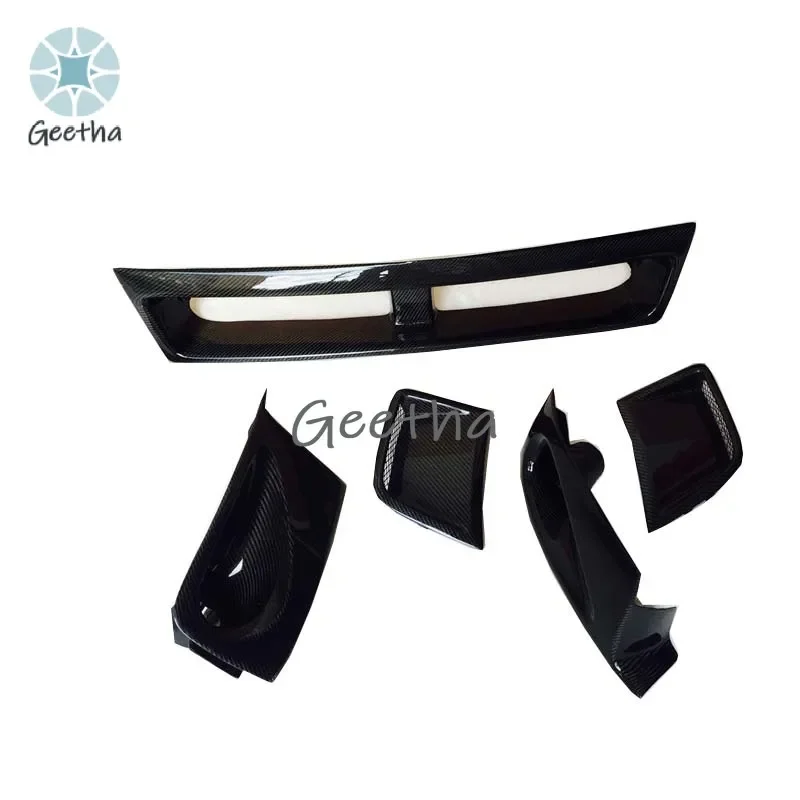 

For 2008-2014 GRB WRX STI 10th APR Carbon Fiber Front Bumper Grille,air Duct Intake and Side Vent