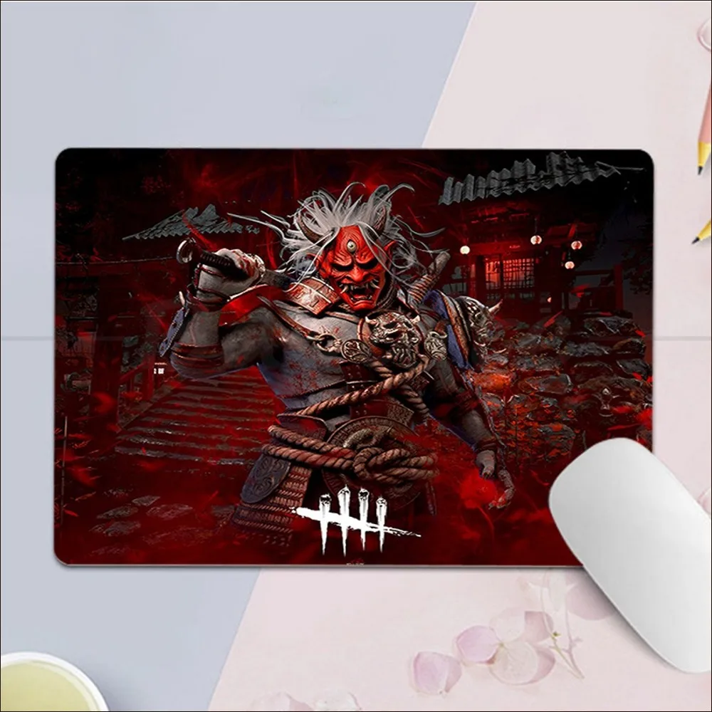 D-dead-by-Daylight Mousepad kecil meja komputer kantor alas meja Keyboard alas Mouse besar Dekor rumah bantalan Laptop