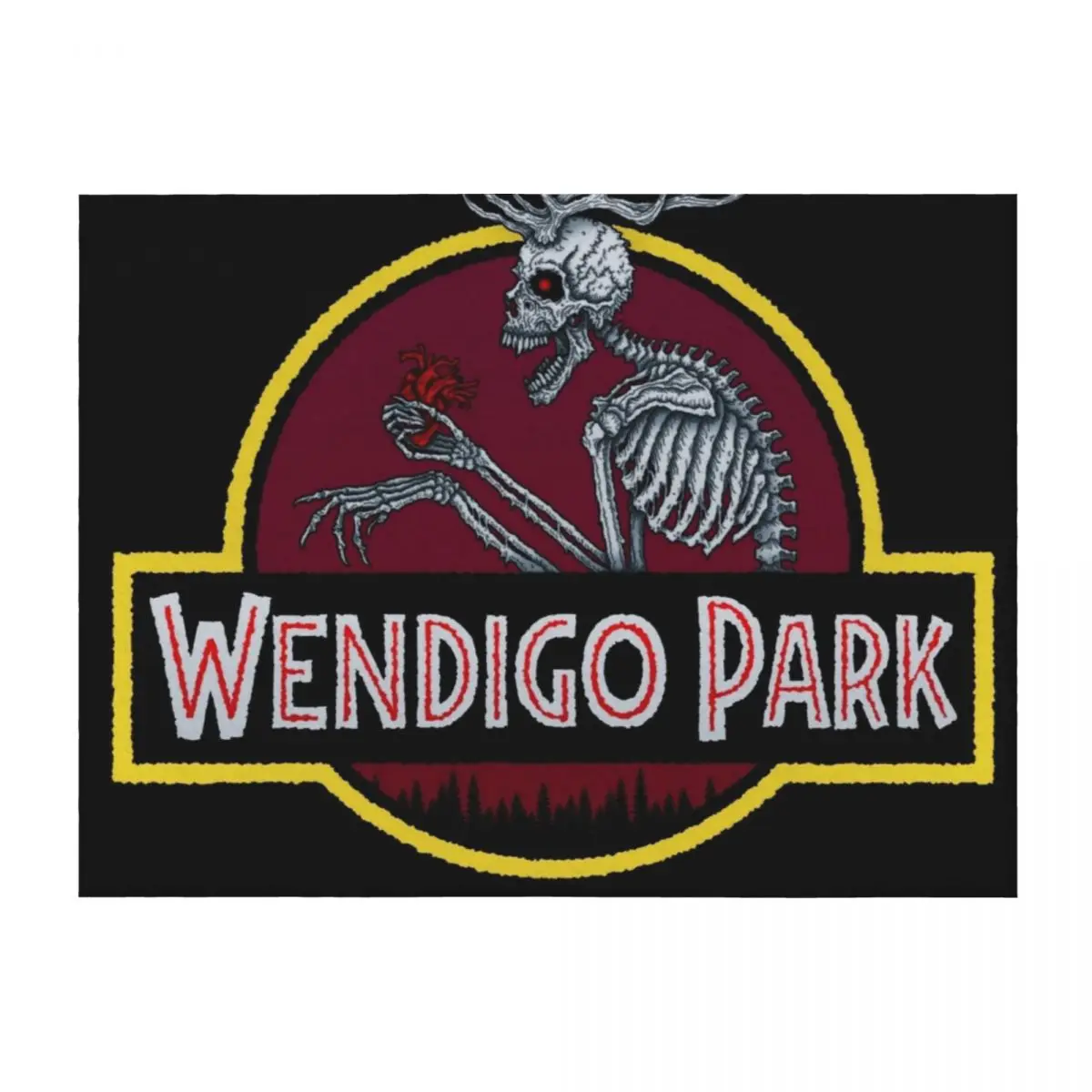 

Wendigo Park - Azhmodai 22 Throw Blanket Decorative Beds Luxury Throw Travel Soft Plush Plaid Blankets