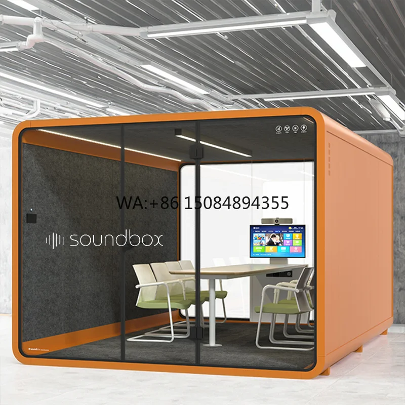 Acoustic Office Working Soundproofing Telephone Office Booth Business Meeting Office Soundbox Pod