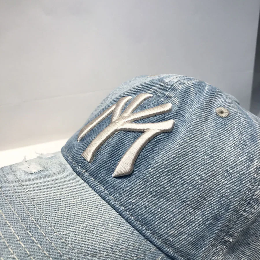 2026 Neue Unisex Baseballkappen mit Buchstabenstickerei und Löchern, Frühling Herbst Outdoor Verstellbare Freizeithüte Sonnenschutzhut – Detail 3