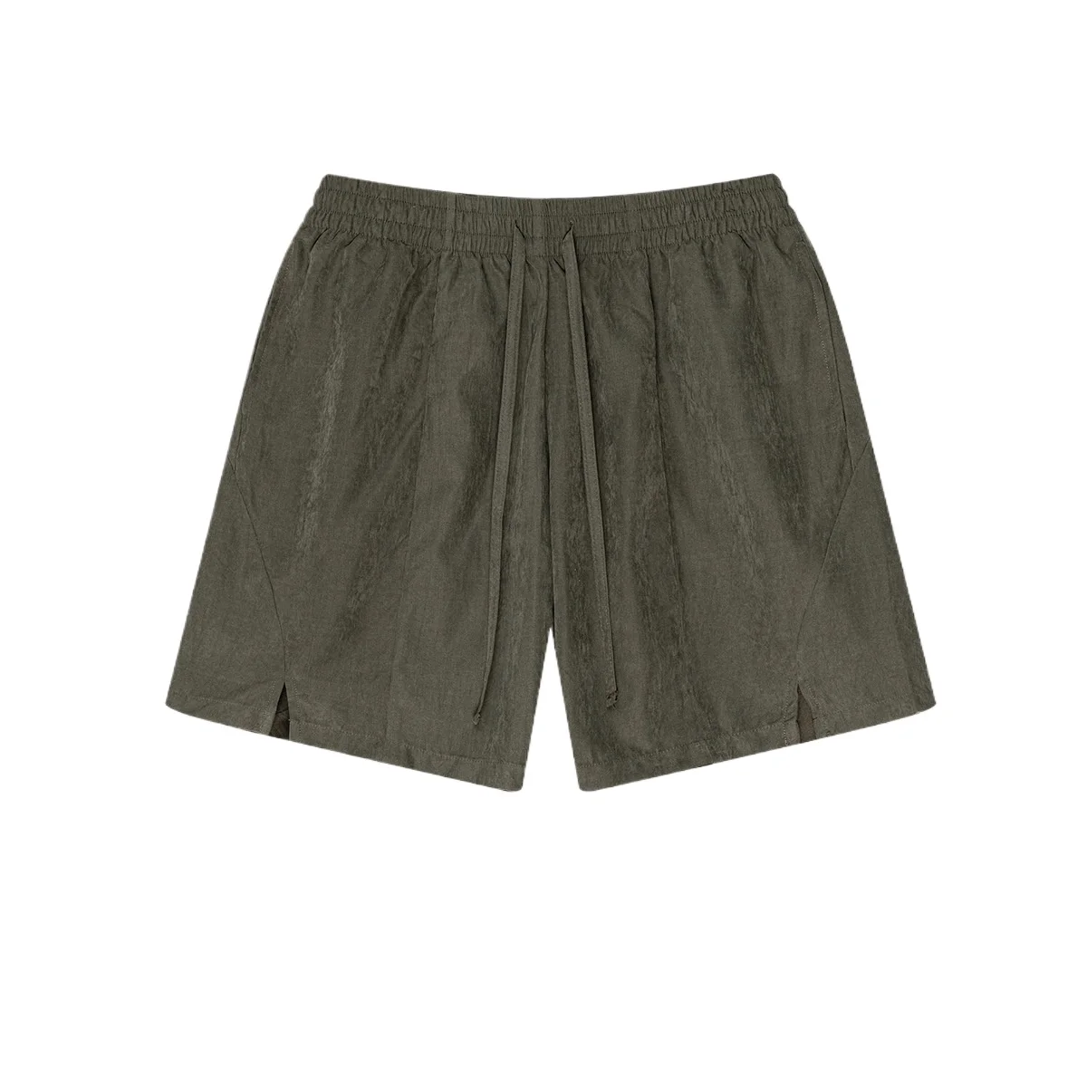 맞춤형 로고 남성 여름 새틴 비치 원단 5부 바지 방수 속건 비치 캐주얼 반바지