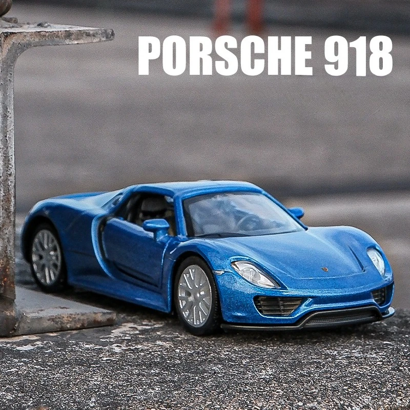 Porsche 918 Modelo de Aleación Fundida