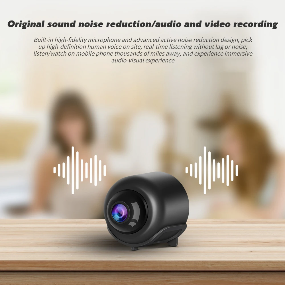 NEW X5 Mini Camera security protection Compact Wireless WIFI Camera with Recording Function Suitable for Outdoor Camping at Home