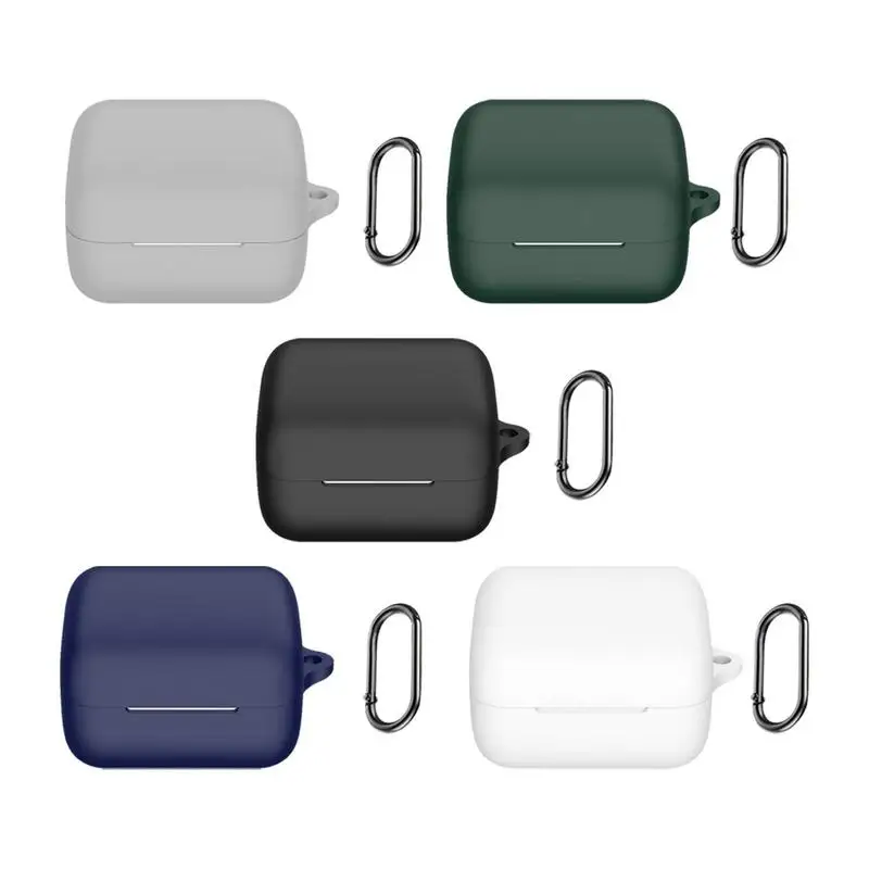 เคสป้องกันหูฟังเหมาะสําหรับ Sony INZONE Buds ฝาครอบซิลิโคนกันกระแทกที่อยู่อาศัยล้างทําความสะอาดได้ป้องกันฝุ่นแขนกรอบ