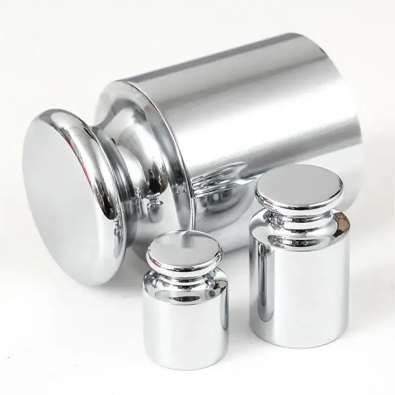 100g/200g/500g Grams Weighing Scales Scale Weights Sets Chrome Plating Accurate Calibration Tool