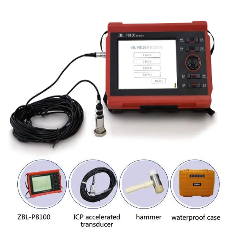 ZBL  low strain dynamic concrete pile tester