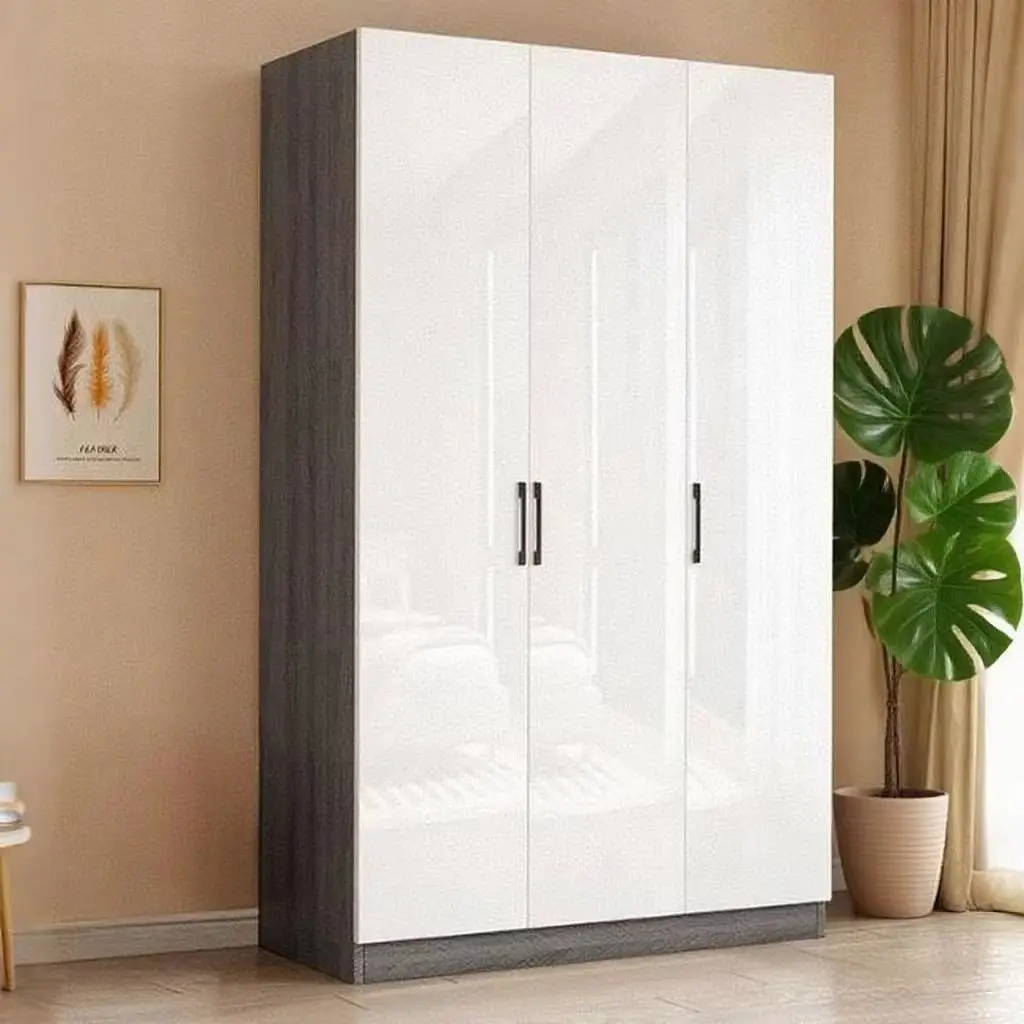 خزانة خشبية عالية الجودة، خزانة غرفة النوم المنزلية، أثاث غرفة المعيشة، خزانة خشبية #2