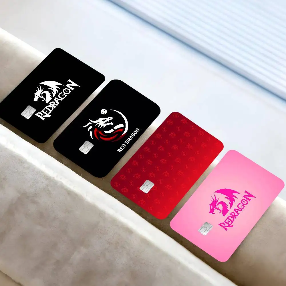

Наклейки-скины R-Redra-gonS для кредитных карт VISA, банковских карт, транспортных карт, водонепроницаемые, устойчивые к царапинам, подарок для женщин