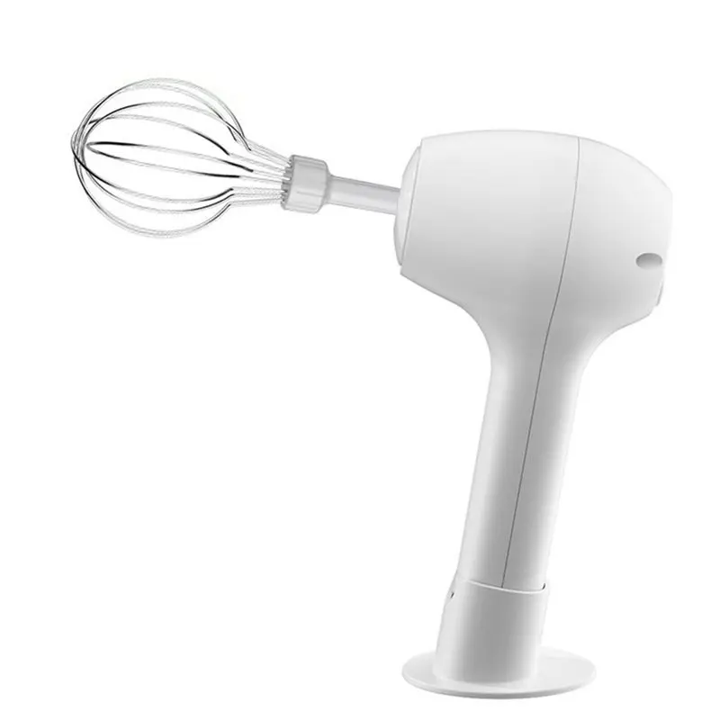 

SAME DAY SHIP Wireless Electric Food Mixer Baking Dough Cake Cream Mixer Kitchen Mixer Tools White