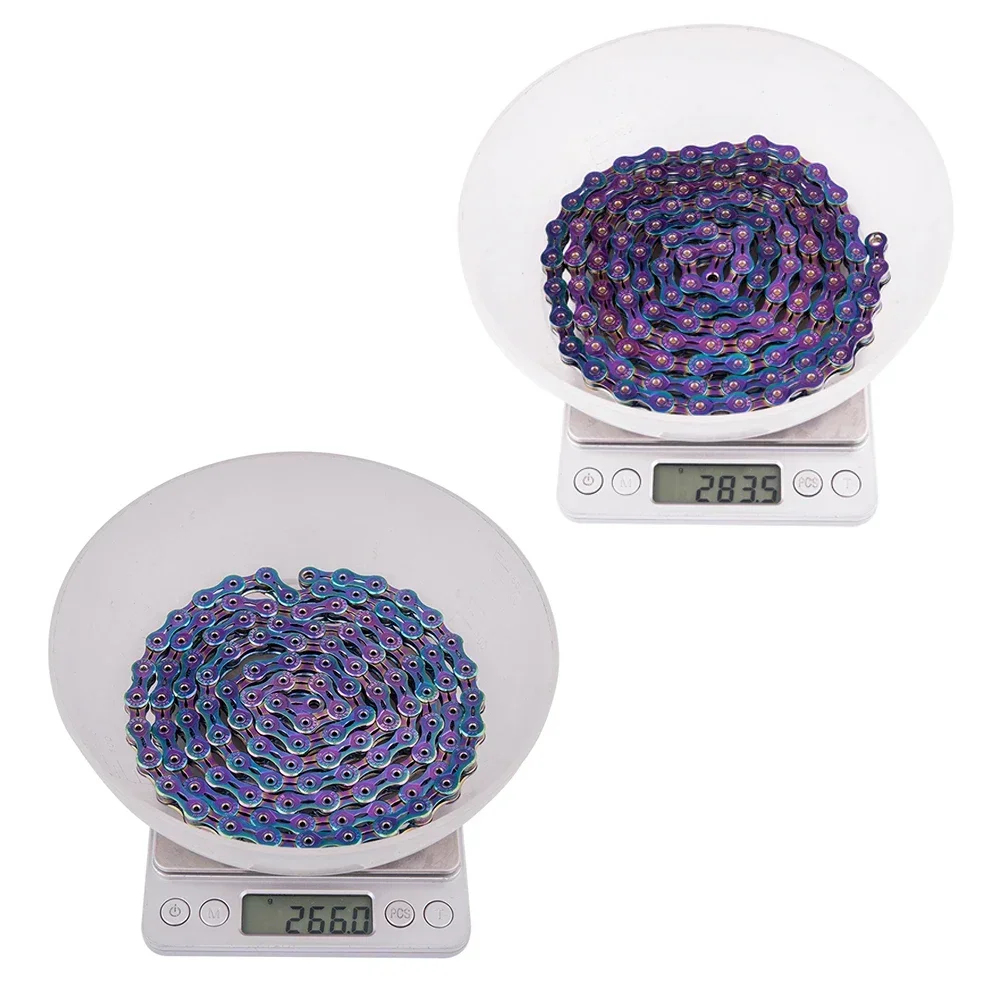 ZTTO سلسلة دراجات 9 / 10Speed EL / SL اللون مطلي الدراجة الجبلية MTB سلسلة سرعة دائم المفقودة رابط دراجة الملحقات