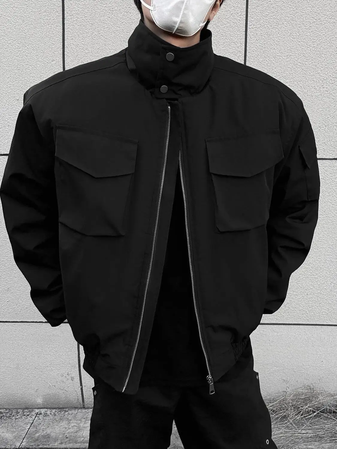 

American MA Pilot Jaet Cotton Workwear Men's Winter Warm Faion Brand Overfilled Outerwear Cleanfit Sle