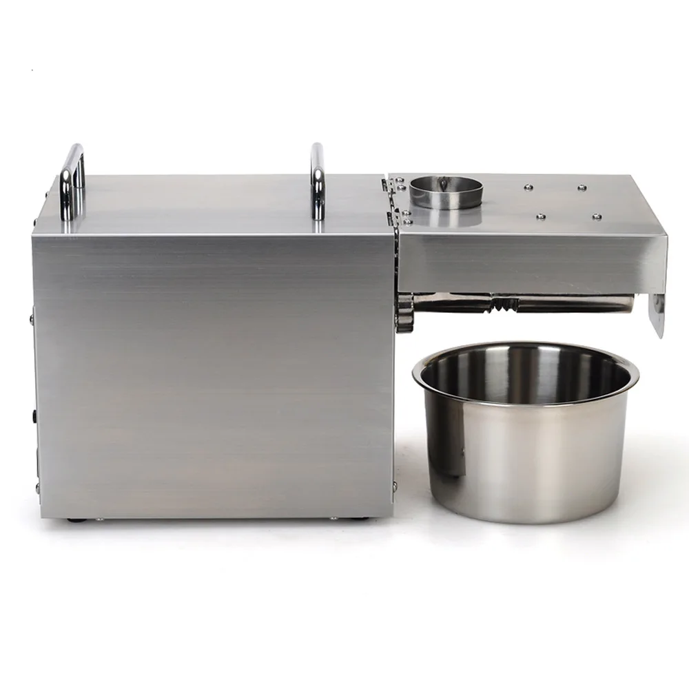 2025 버전 오일 프레 서 기계 상업용 스테인레스 스틸 프레스 기계 자동 전기 콜드 핫 오일 기계