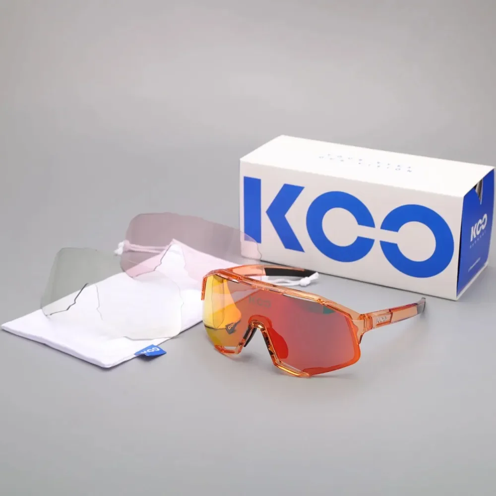 2026 Italian Brand Mountain Bike Road Bike Polarized Myopia Color-changing Anti-fog Bicycle Riding Glasses Koo