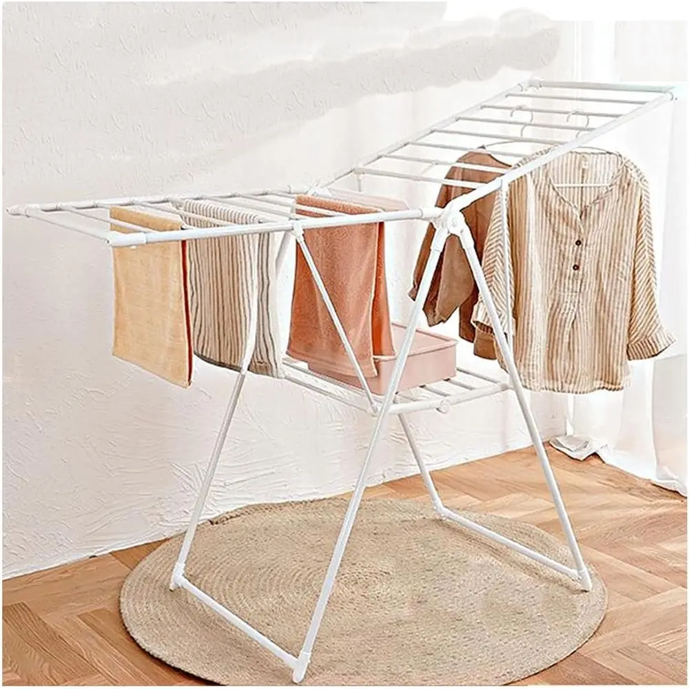 

Collapsible Portable Clothes Drying Rack for Indoor and Outdoor Use, Ideal for Sweaters, Baby Clothes, and Towels