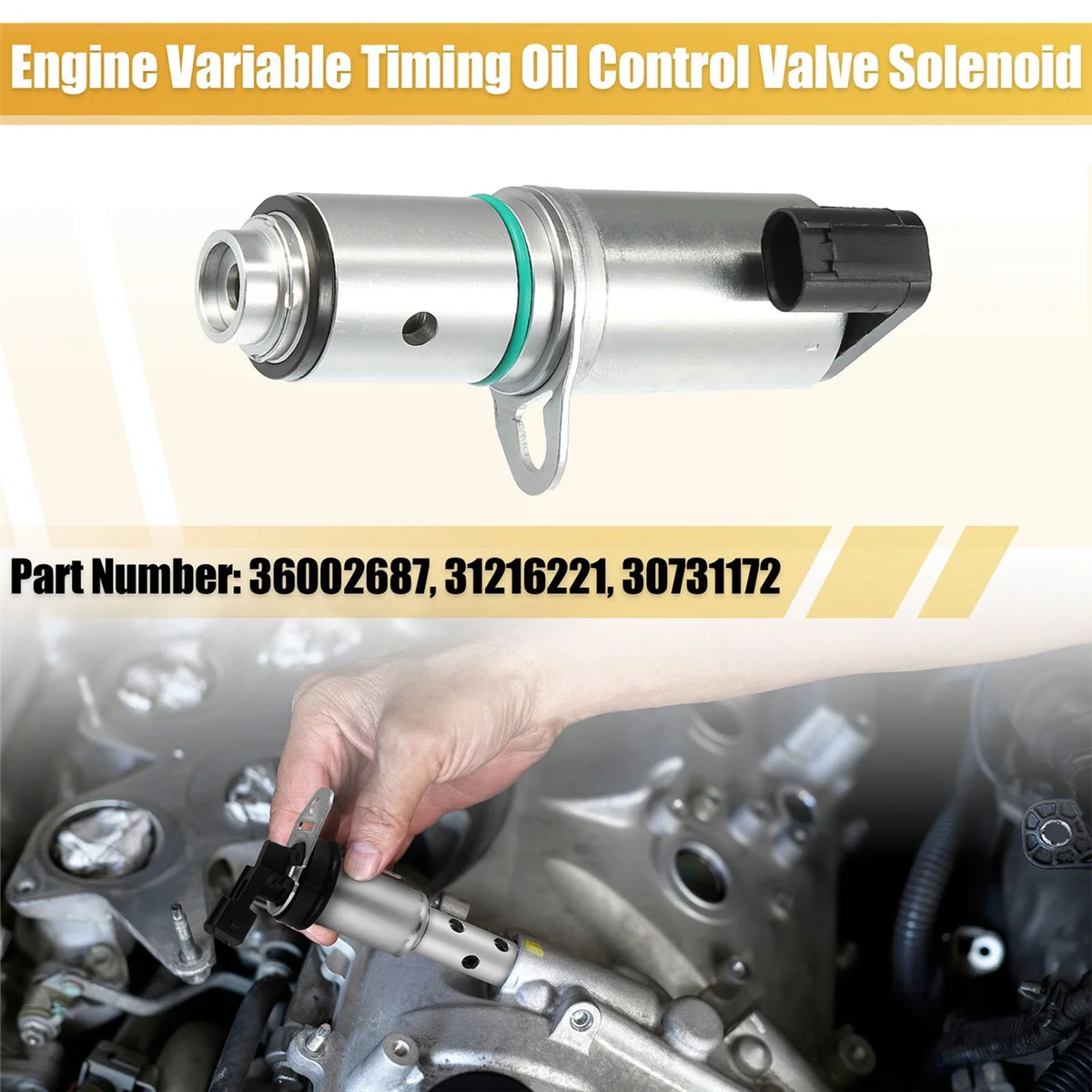 31216221,36002687,918-093 Engine Camshaft Variable Valve Timing Solenoid VVT for C30 C70 S40 S70 V50 V70