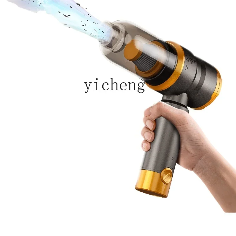 

TQH car vacuum cleaner car wireless charging suction blowing dual purpose household small handheld high power