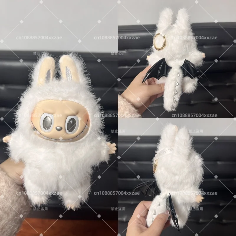 2024 New Monster Labubu Series Zimomo Angel Creative Change Doll Diy  Figure Vinyl Pendant Doll Toys Replica Toys Birthday Gifts