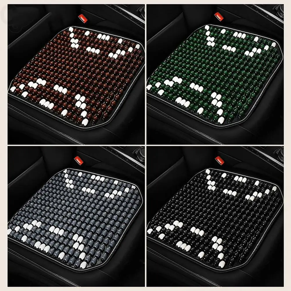 Cooling Detachable Car Wooden Bead Cushion for Car Bead Seat Cushion Cooling Detachable Car Wooden Bead Cushion for Car