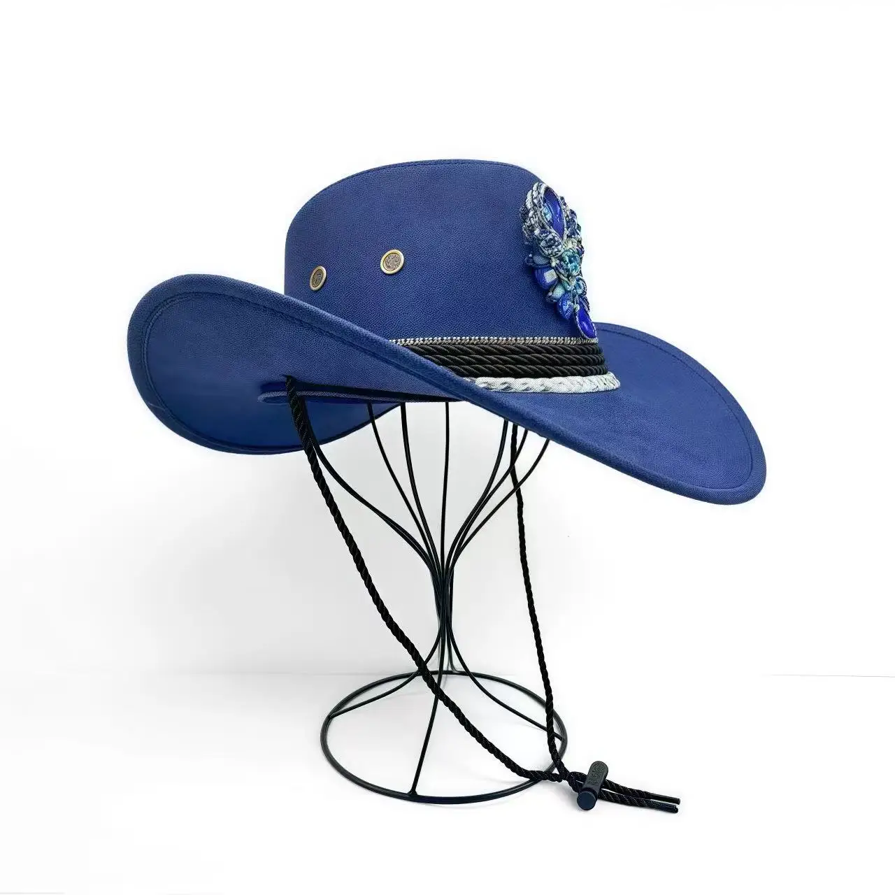 HongLuan Glitterkostuumhoed Volwassene & Cowboyhoeden Strass voor dames, Cowboy Cosplay Vrouwelijke accessoires & Cowgirl Cap