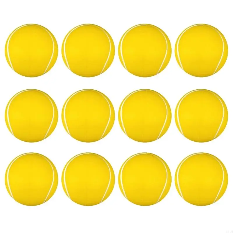 12Pcs Stress Ball Foam Balls For Kids Outdoor Activities And Sports A2UB