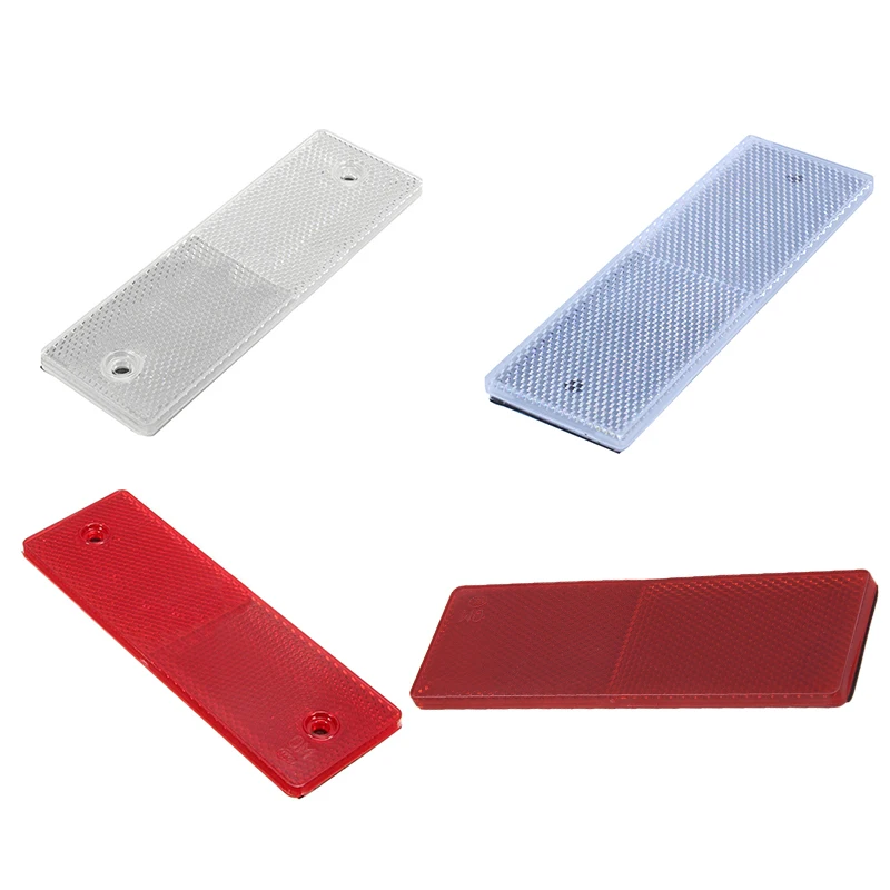 Warning Reflective Safety Plate/Tape Reflector Stickers For Car Truck, Red