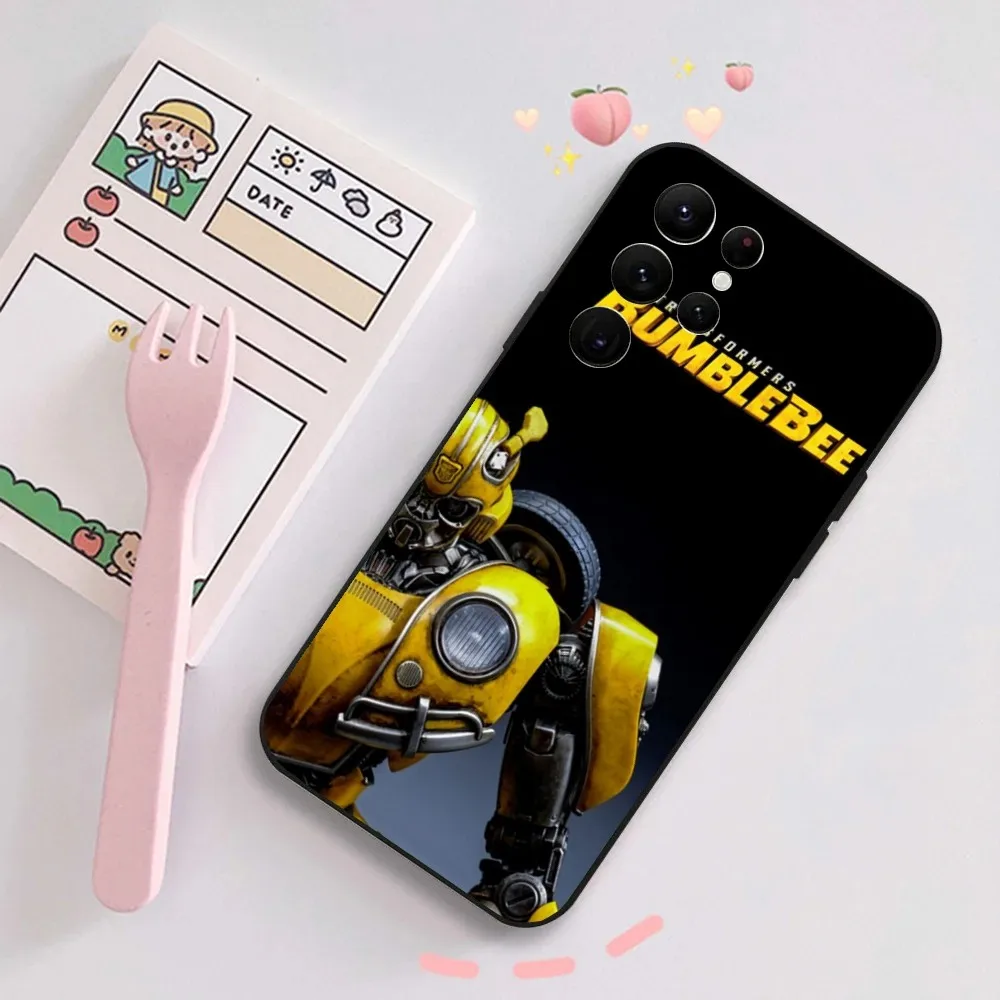 T-Transformers B-Bumble Bee Phone Case For Samsung Galaxy A20,A21s,A22,A31,A32,A52,A53,A72,73,A80,A91Soft Black Cover