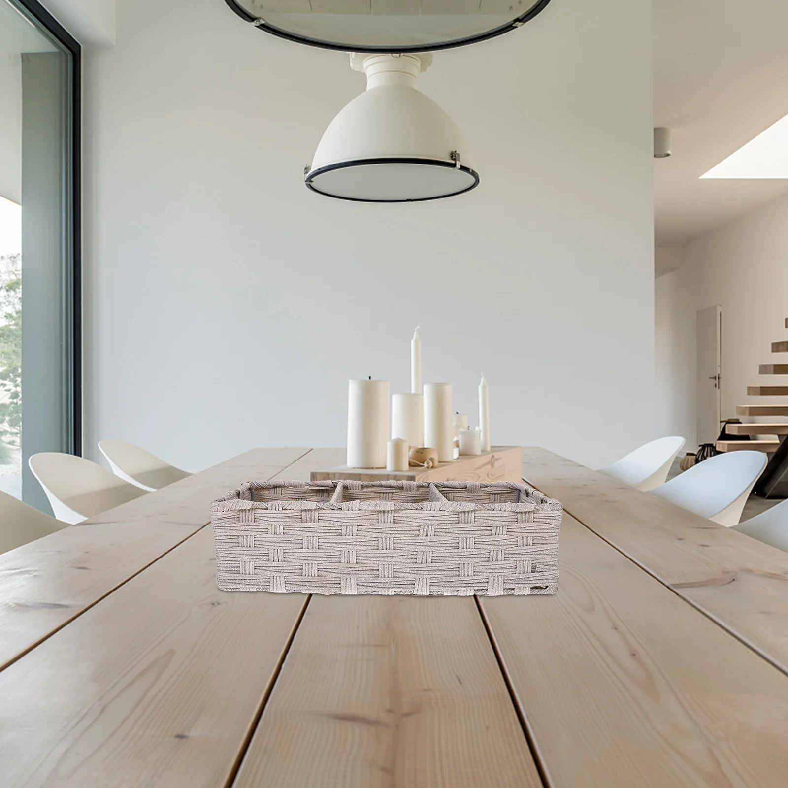 

1Pcs Rectangular Sundries Storage Box Lightweight Organizer for Office Study Room Dormitory Household Storage Container