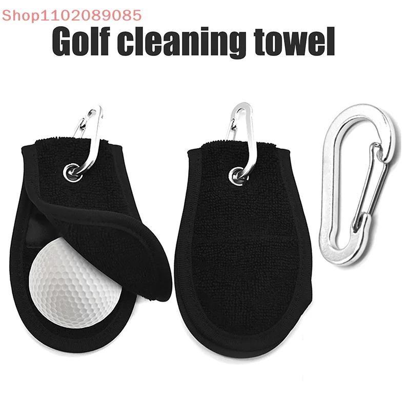 

1 Pcs Golf Ball Cleaning Towel Club Towel Outdoor Hook Towel Cotton Flannel Outdoor Convenient Hhanging Waist Sports Club Cloth