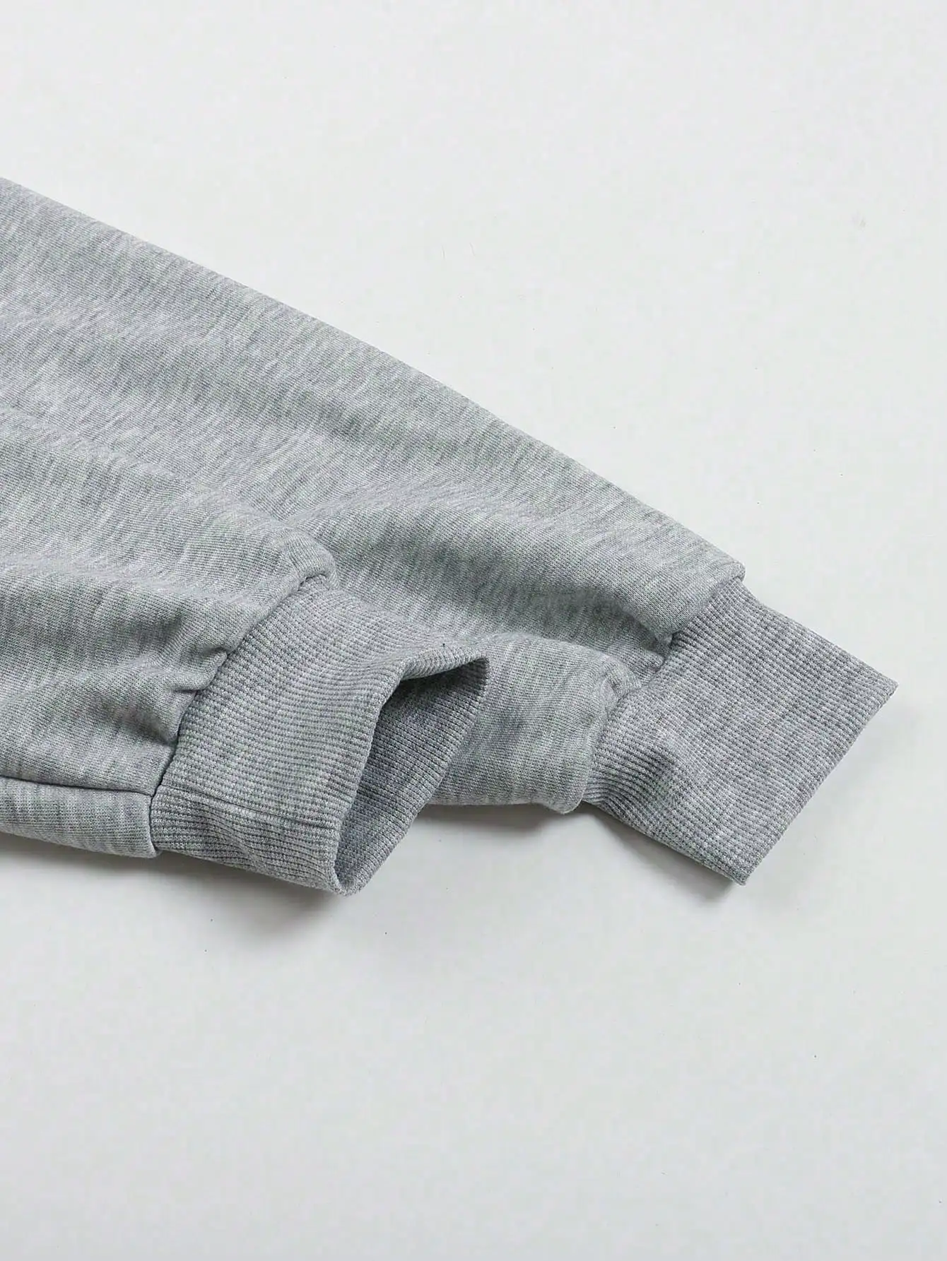 Lässiger und eleganter Damen-Hoodie aus Polyester mit Hundepfoten- und herzförmigen Abdrücken, Kapuzenpullover, Tiermuster – Detail 6