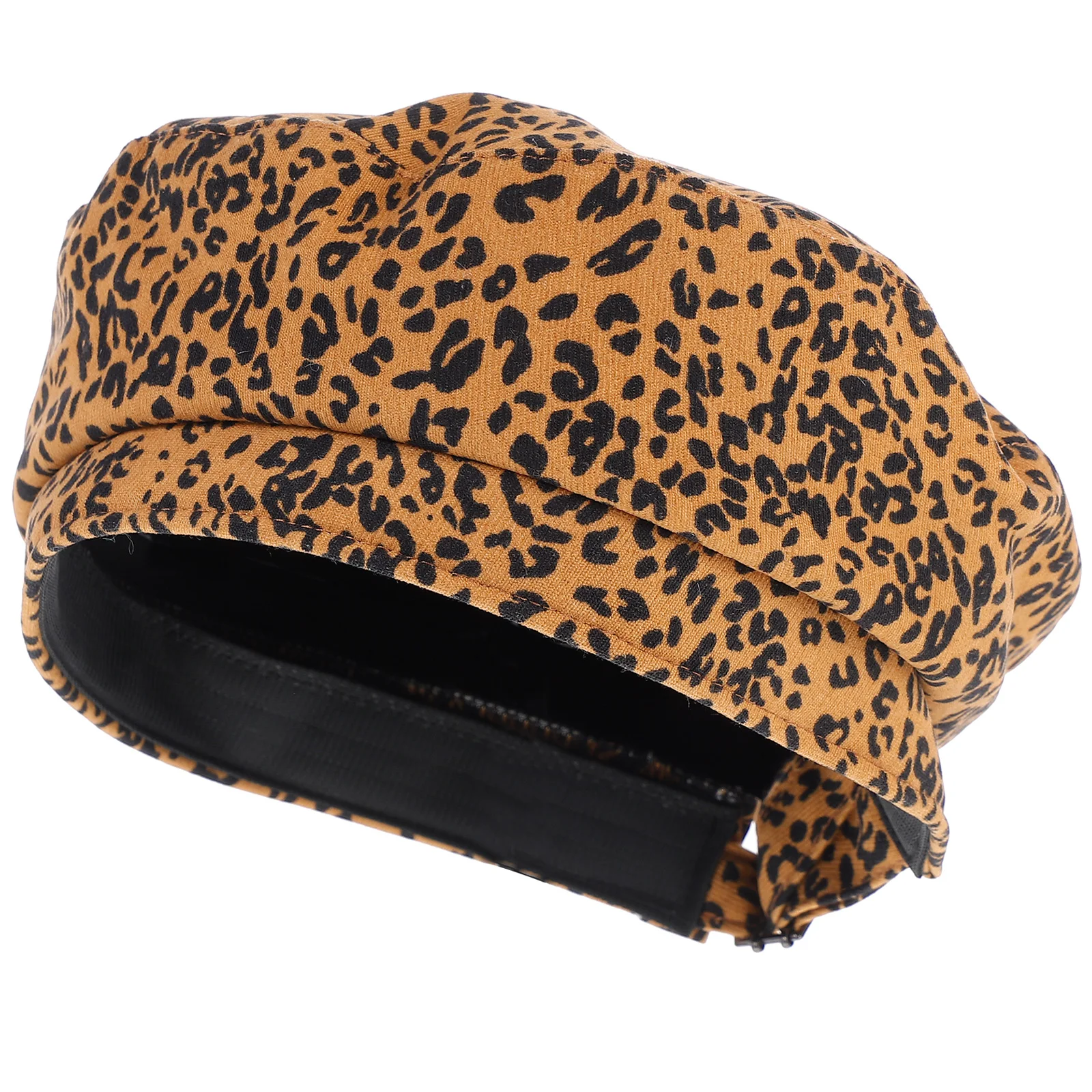 

French Style Beret Hat Leopard Camel Women Hats Warm Beanie Ladies Fashion Elegant Outfits Stylish