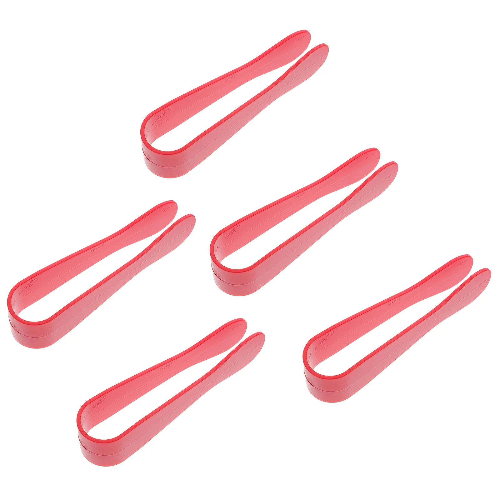 

5pcs Plastic Beads Clips Kids Clamps Simulation House For Children Stress Relief Learning Toy Safe Abs Material