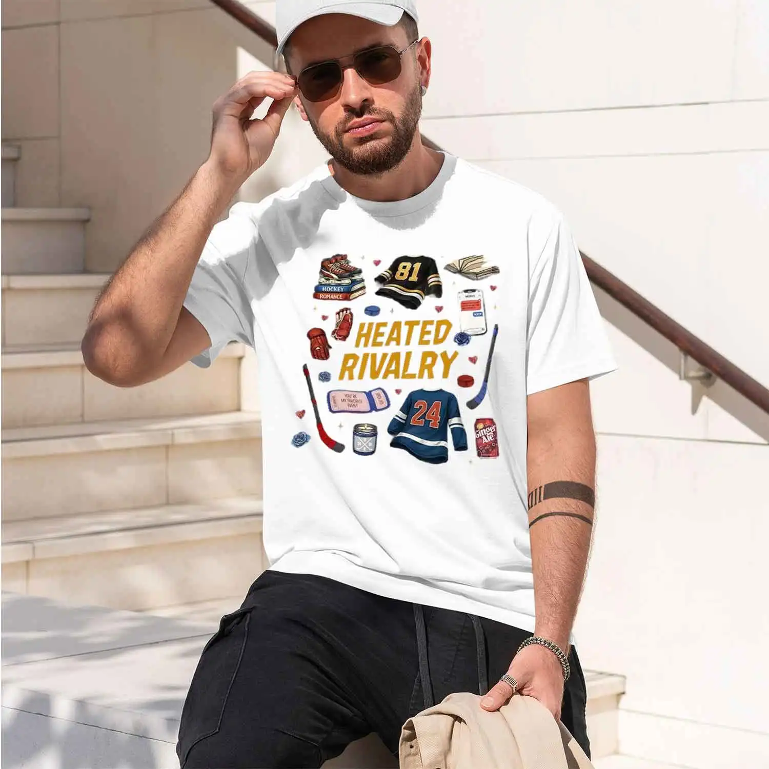 Heated Rivalry Romance RivalryJersey e PassionHeated On e Rivals Love Story Womens clothing crew neck tee 2026 New Model Men’s S