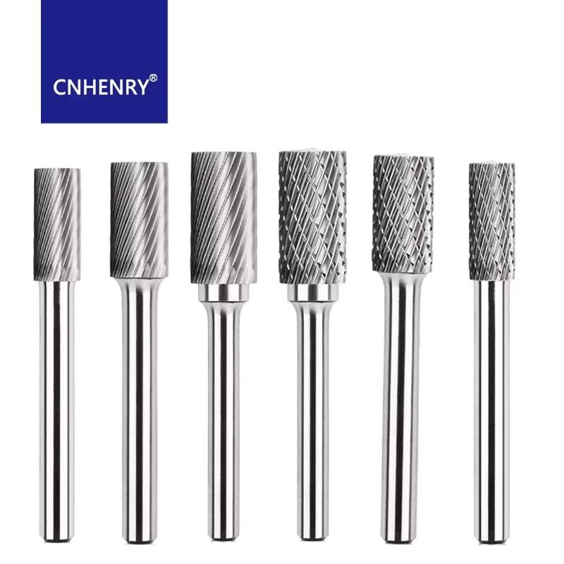 1pc Tungsten Steel Rotary File Carbide Rotary Burr File Grinder Bit Slot Blade Milling Cutter Rotary File