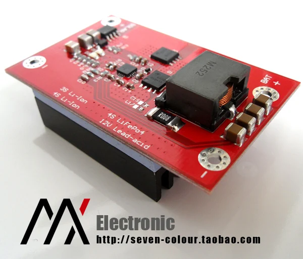 3-4 Series Li-ion Battery 11.1V 12V Solar MPPT Controller BQ24650 Charger Beyond CN3722