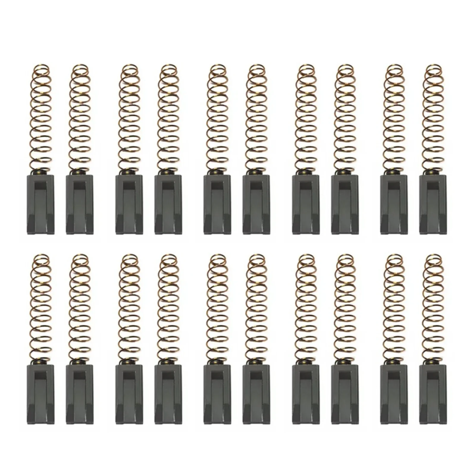 20pcs Carbon Brushes Electric Welding Machine Motor Brush For Triac S/PID Hot Air Welding /plastic Welding Machine Power Tools